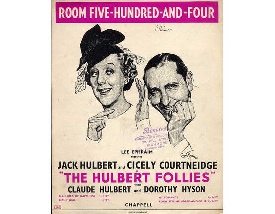 4 | Room Five Hundred and Four - Featuring Cicely Courtneidge and Jack Hulbert in "The Hulbert Follies"