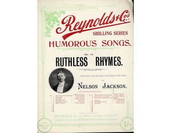 4 | Ruthless Rhymes - Humorous Song - Featuring Nelson Jackson