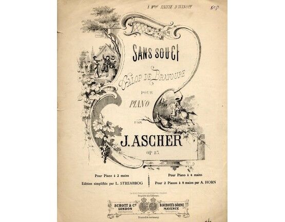 4 | Sans Souci - Galop De Bravoure, for piano solo
