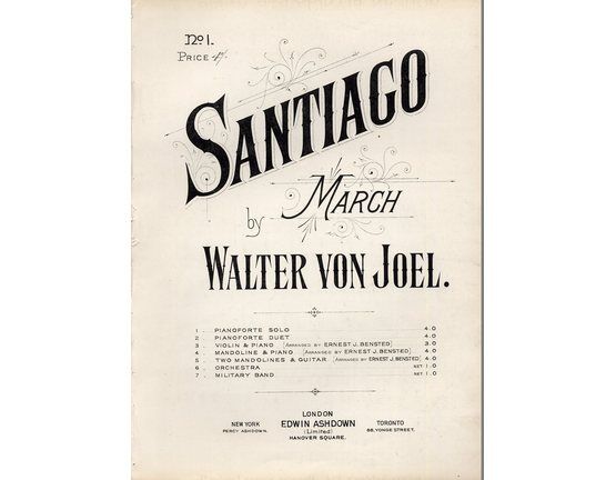 4 | Santiago,  March. Piano Solo