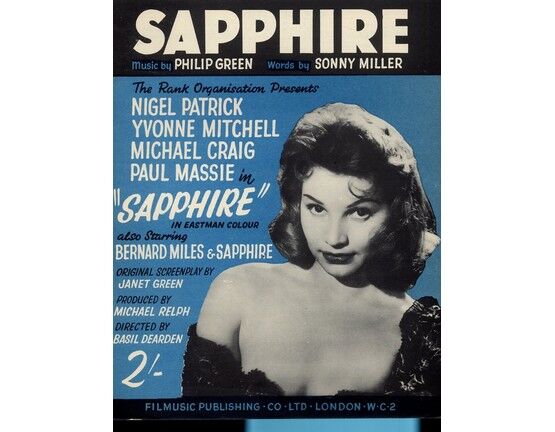 4 | Sapphire, from the film Sapphire, Starring Nigel Patrick, Yvonne Mitchell, Michael Craig and Paul Massie