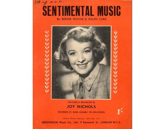 4 | Sentimental Music: Joy Nichols