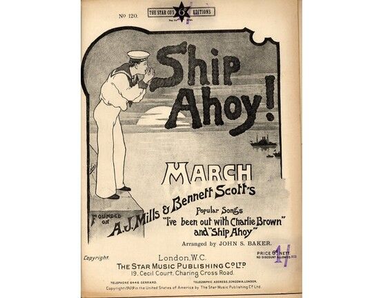 4 | Ship Ahoy, March for piano