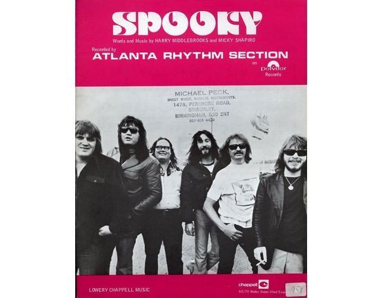 4 | Spooky. Atlanta Rhythm Section