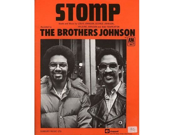 4 | Stomp - featuring The Brothers Johnson