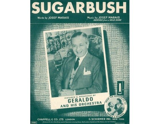 4 | Sugarbush -  As performed by Frankie Laine, Doris Day, Geraldo, Hedley Ward Trio