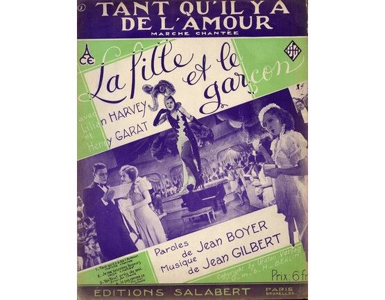 4 | Tant Quil Y A De LAmour. From La fille et le garcon