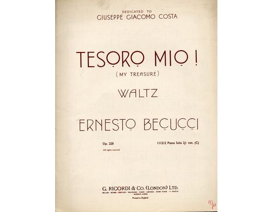 4 | Tesoro Mio! Op. 228