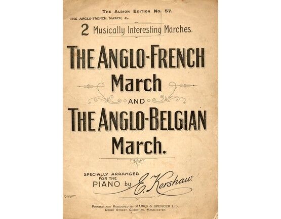 4 | The Anglo-French March, and The Anglo-Belgian,