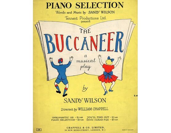 4 | The Buccaneer - A Musical Play - Piano Selection Directed by William Chappell