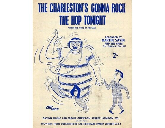 7299 | The Charleston's gonna rock the Hop tonight - Song recorded by Martin Savin