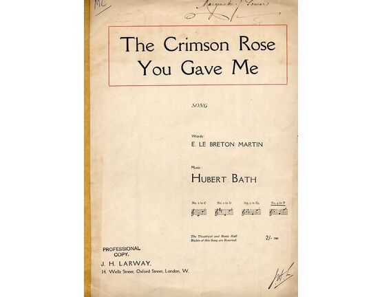 4 | The Crimson Rose You Gave Me,