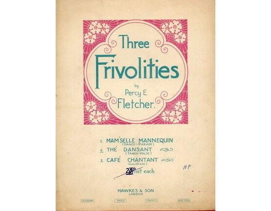 4 | The Dansant: from Three Frivolities. Piano Solo