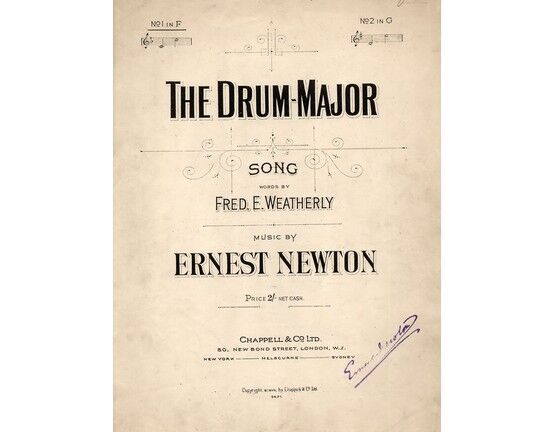 4 | The Drum Major - Song in the key of F major for lower voice