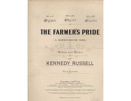 4 | The Farmers Pride (A Warwickshire Yarn) - Song in the Key of B flat major for High Voice