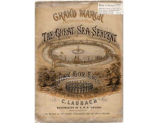 4 | The Great Sea Serpent Grand March, dedicated to John Cox proprietor of the Royal Patent Gymnasium.
