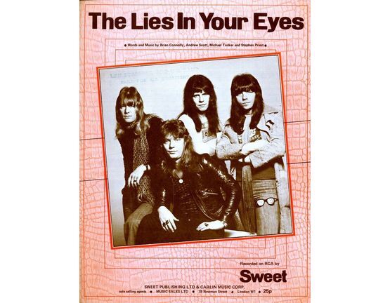 4 | The Lies In Your Eyes - Sweet (b/w photo)