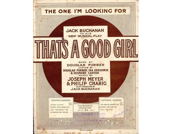 4 | The One I'm Looking For -  from "That's A Good Girl"
