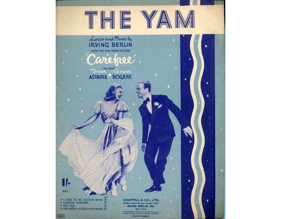 4 | The Yam - Song Featuring Fred Astaire and Ginger Rogers - "Carefree"