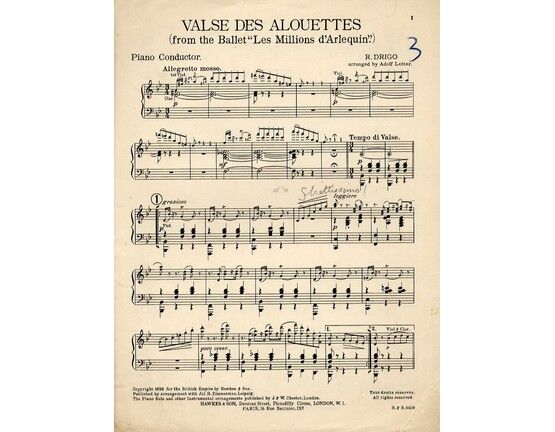 4 | Valse Des Alouettes, from Ballet Les Millions d' Arlequin