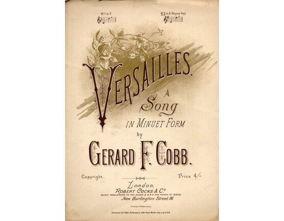 4 | Versailles: song minuet