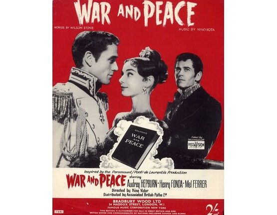4 | War and Peace, starring Audrey Hepburn, Henry Fonda and Mel Farrer