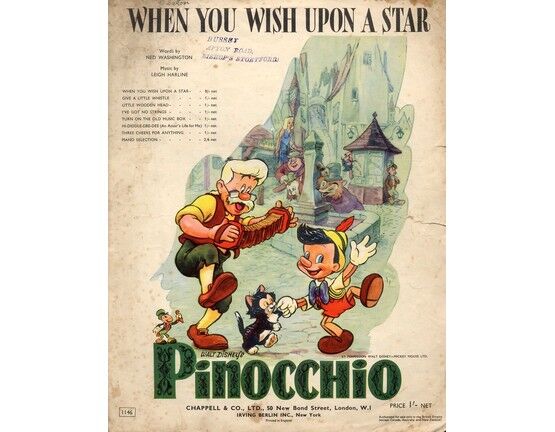 4 | When You Wish Upon a Star - from "Pinocchio"