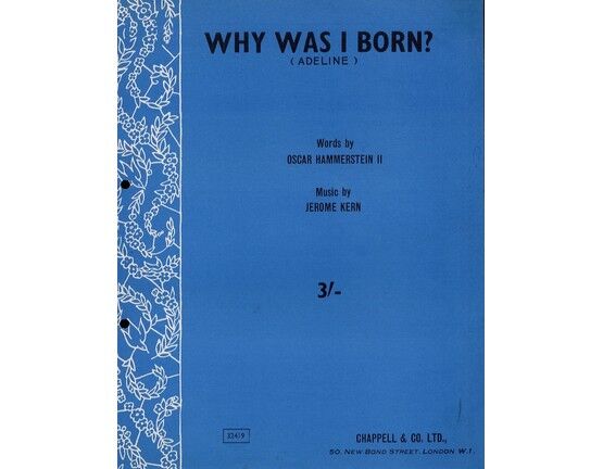 4 | Why Was I Born - from "Sweet Adeline"