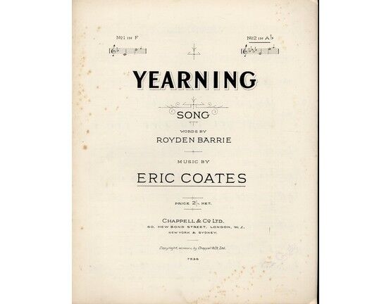 4 | Yearning - Song in A Flat Major for High Voice