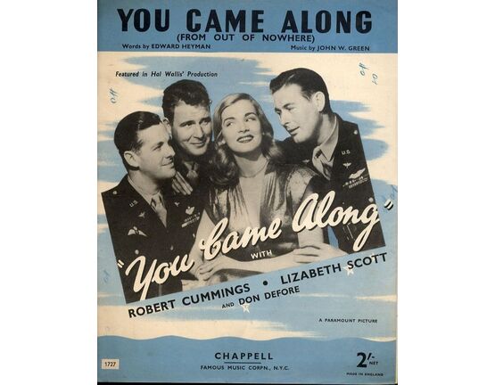 4 | You Came Along (from out of Nowhere) -  from "You Came Along" - Robert Cummins and Lizabeth Scott