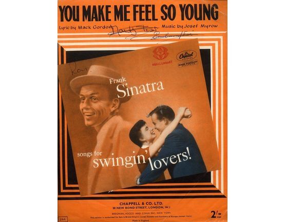 4 | You Make Me Feel So Young -  Frank Sinatra