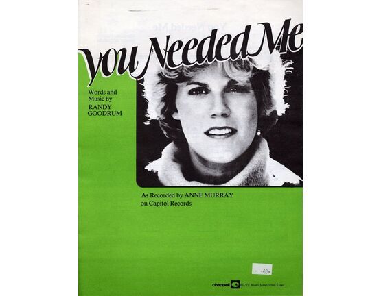 4 | You Needed Me - Anne Murray - Song