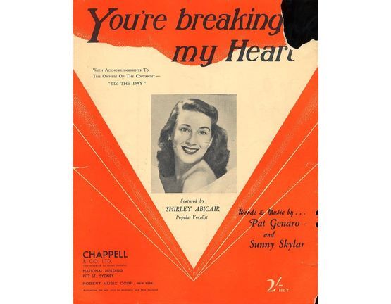 4 | You're Breaking My Heart, featuring Shirley Abicair