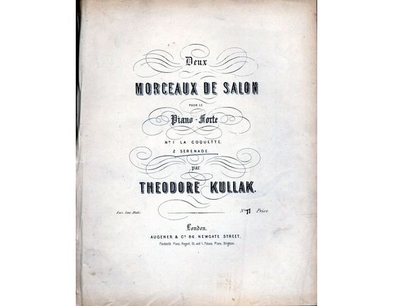 4040 | Serenade - From Deux Morceaux De Salon Pour Le Pianoforte