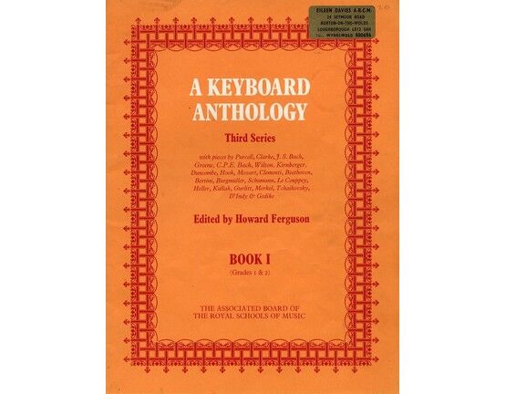 4100 | A Keyboard Anthology. Third Series. Book 1, Grades 1 & 2
