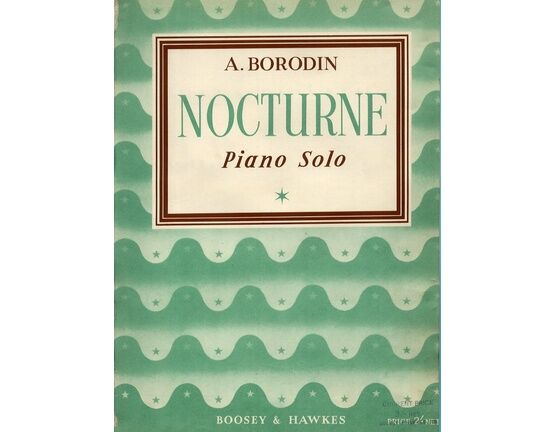 4110 | Nocturne from String Quartet No 2 - Piano Solo