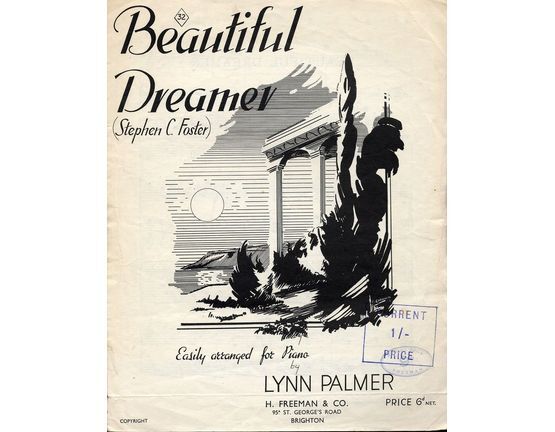 4124 | Beautiful Dreamer - Easily Arranged for Piano