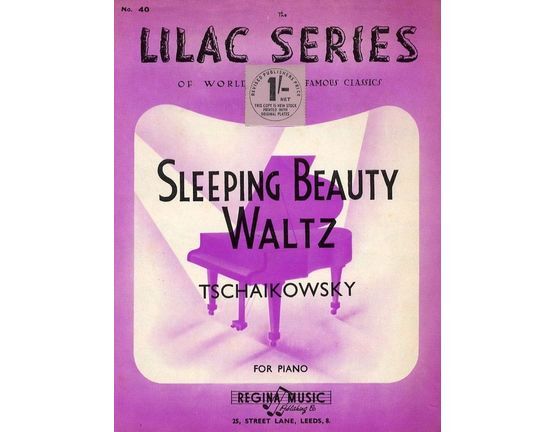 4130 | The Sleeping Beauty Waltz - For Piano Solo - Lilac series No. 40