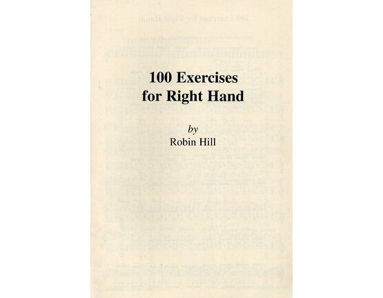 417 | 100 Exercises for Right Hand - Piano Solo