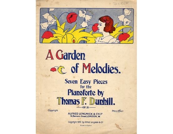 422 | A Garden of Melodies seven easy pieces for pianoforte - Op. 31