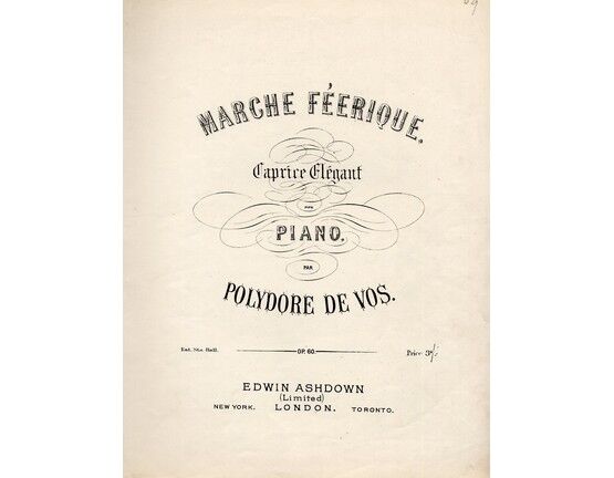 425 | Marche Feerique (Caprice Elegant), Opus 60
