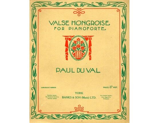 4433 | Valse Hongroise, piano solo