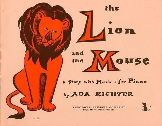 444 | The Lion and the Mouse - A Story with Music - For Piano