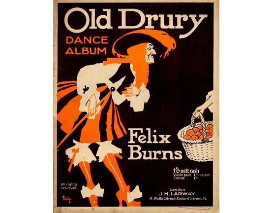 4469 | Old Drury Dance Album by Felix Burns - A Complete Program