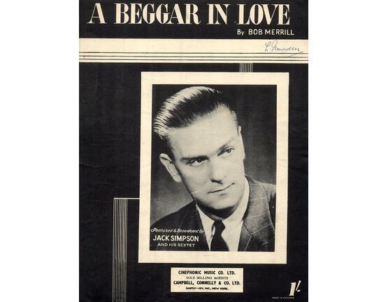 4477 | A Beggar in Love - Song featuring Jack Simpson