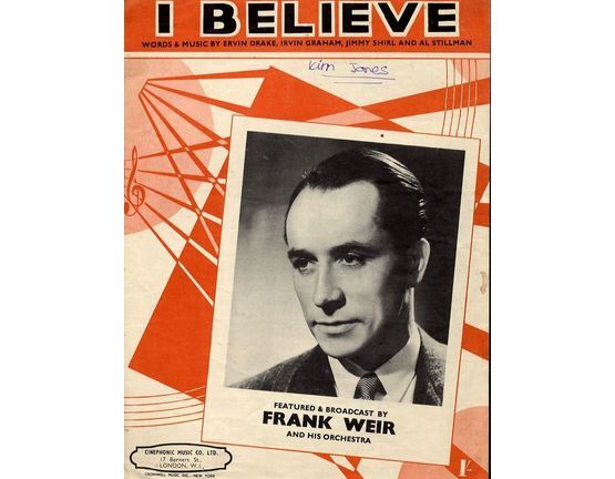4477 | I Believe - Song - Featuring Frank Weir