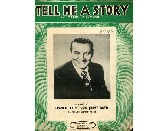 4477 | Tell Me A Story - As performed by Frankie Laine with Jimmy Boyd