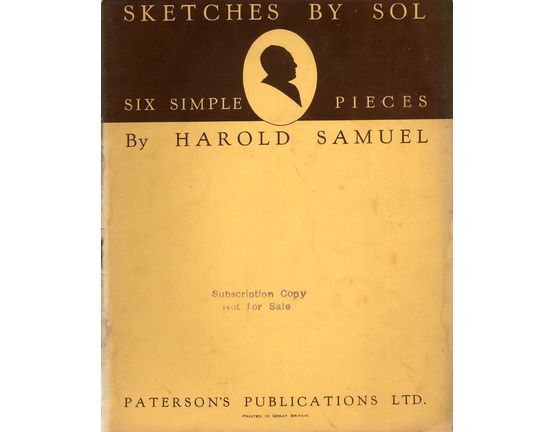 4480 | Harold Samuel - Sketches By Sol - Six Simple Pieces