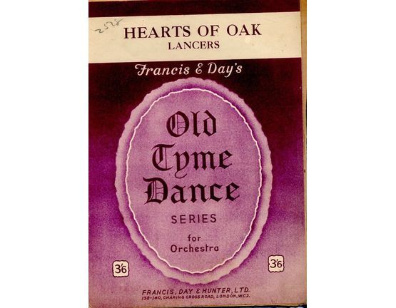 4485 | Hearts of Oak Lancers - Old Come Dance Series - Arrangement for Full Orchestra