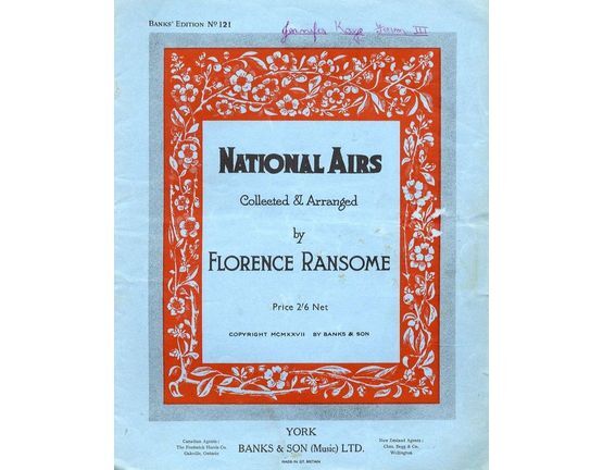 4498 | National Airs - Banks Edition No. 121 - Book 1